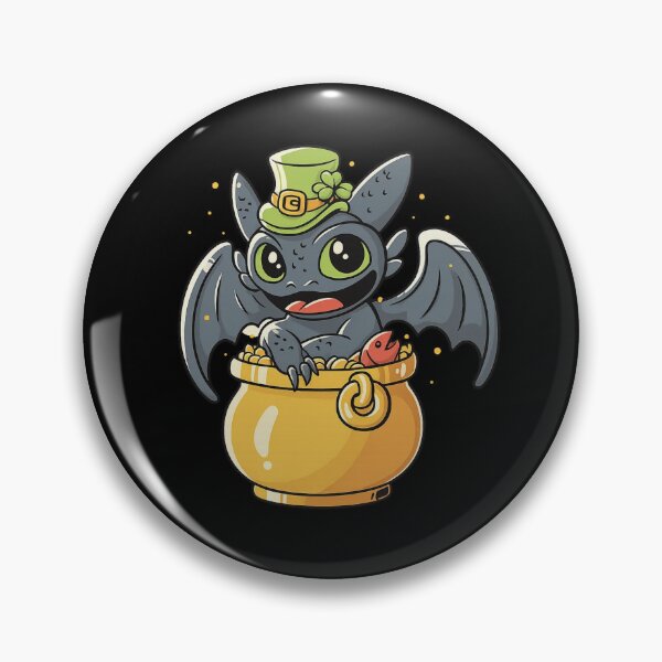 Item preview, St. Patrick's Day with a Dragon and Pot of Gold designed and sold by PowerSSales.