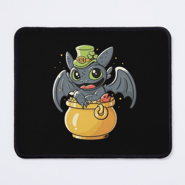 Item preview, St. Patrick's Day with a Dragon and Pot of Gold designed and sold by PowerSSales.