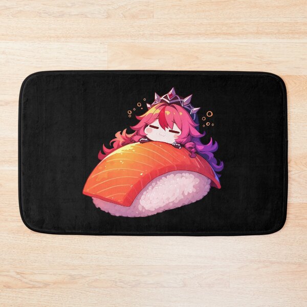 Item preview, Game Rosaria Genshin Impact Chibi Sushi Kawaii Anime Girl Gothic Mood designed and sold by CarlosBender.