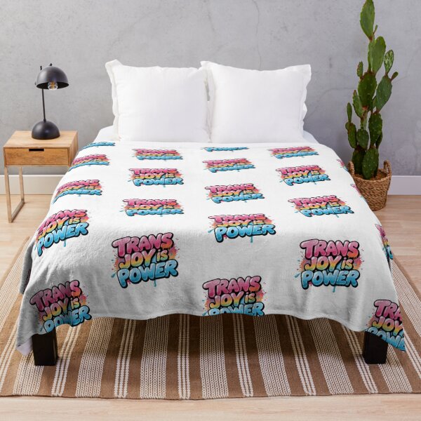 Item preview, Trans Joy Is Power Art | Transgender Pride Quote Design | LGBTQ Empowerment Apparel | Equality & Self-Love Gift designed and sold by Pride_Prints.