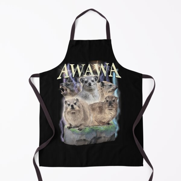 Item preview, The Hyrax Awawa Retro Vintage Design designed and sold by kakashi-sama.
