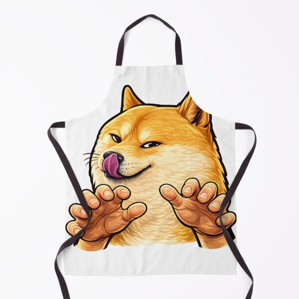 Item preview, Mischievous Doge Vector Design – Funny Shiba Inu Meme Graphic designed and sold by JEVANStudio.