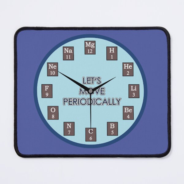 Item preview, Element Clock designed and sold by Nerdivora.