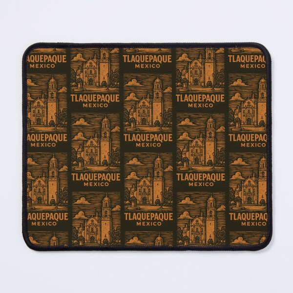 Item preview, Tlaquepaque Mexico Linocut Style designed and sold by Thistle-TShop.