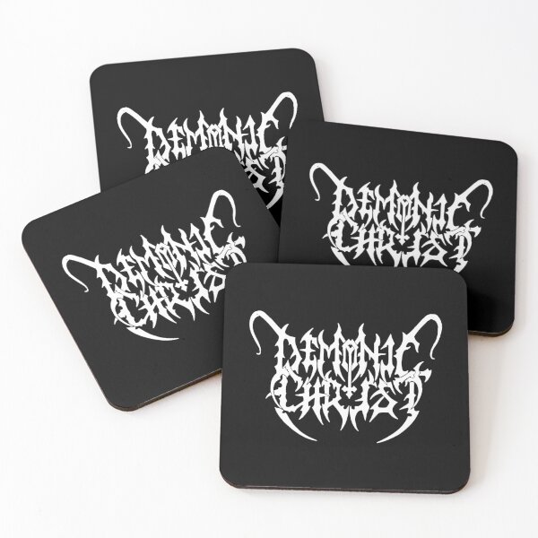 Item preview, Demonic Christ – Blasphemous Blackened Death Logo Art  designed and sold by Alitrnbull.