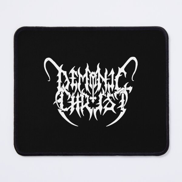 Item preview, Demonic Christ – Blasphemous Blackened Death Logo Art  designed and sold by Alitrnbull.