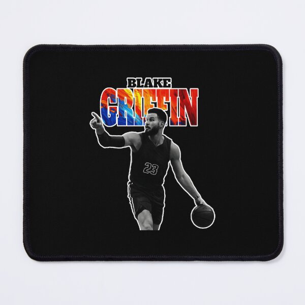 Item preview, Blake Griffin Black White Action Basketball designed and sold by Melisacasio.