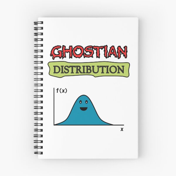 Item preview, Ghostian Distribution (white) designed and sold by Nerdivora.