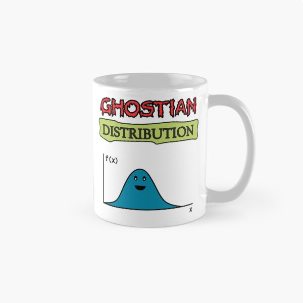 Item preview, Ghostian Distribution (white) designed and sold by Nerdivora.