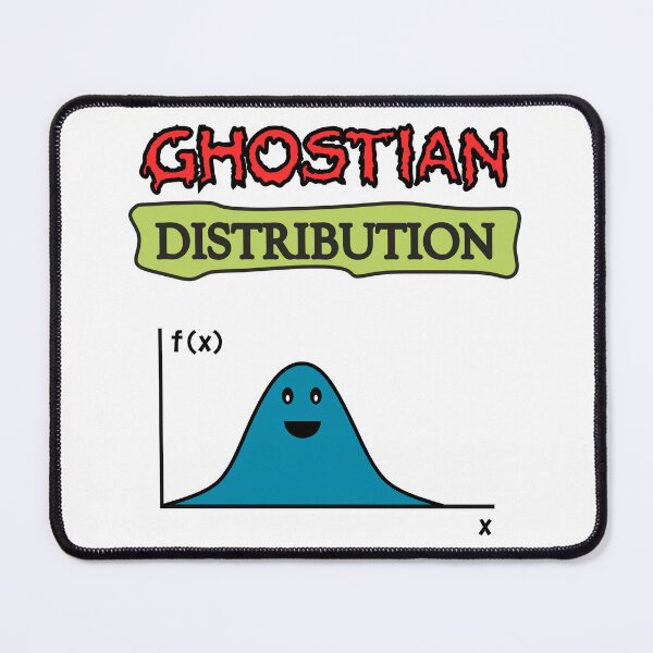 Item preview, Ghostian Distribution (white) designed and sold by Nerdivora.