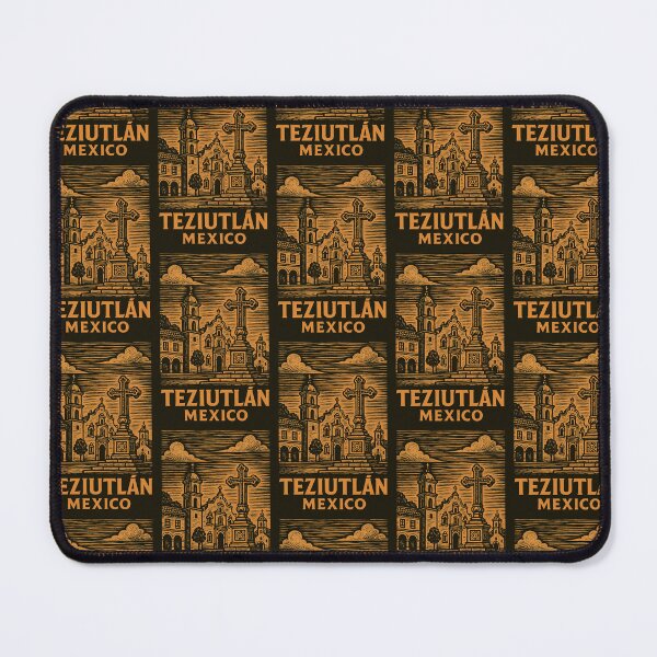 Item preview, Teziutlan Mexico Linocut Style designed and sold by Thistle-TShop.