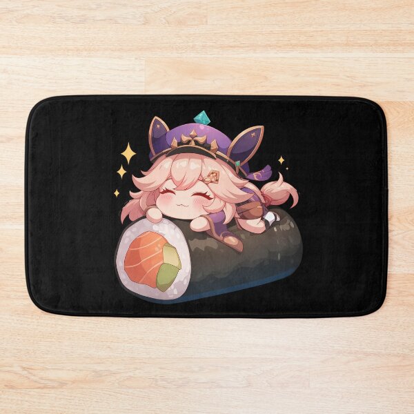 Item preview, Game Dori Genshin Impact Chibi Sushi Anime Girl Kawaii Sleepy Delight designed and sold by CarlosBender.