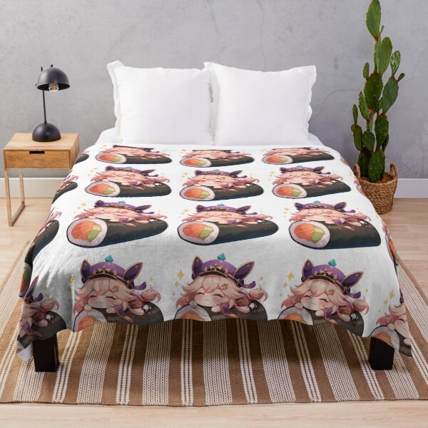 Item preview, Game Dori Genshin Impact Chibi Sushi Anime Girl Kawaii Sleepy Delight designed and sold by CarlosBender.