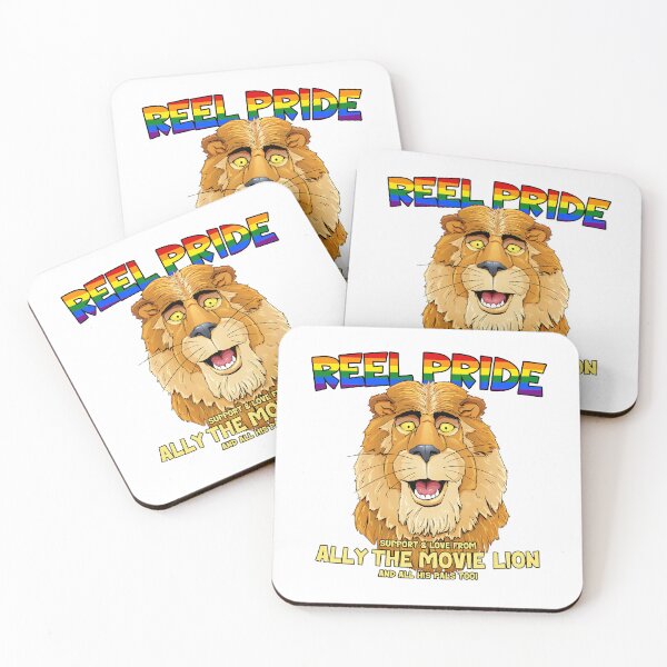 Item preview, Reel Pride w/ Ally the Movie Lion designed and sold by PlatinumPlastic.