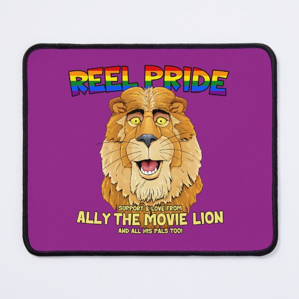 Item preview, Reel Pride w/ Ally the Movie Lion designed and sold by PlatinumPlastic.