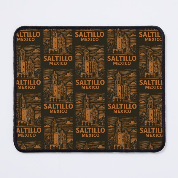 Item preview, Saltillo Mexico Linocut Style designed and sold by Thistle-TShop.