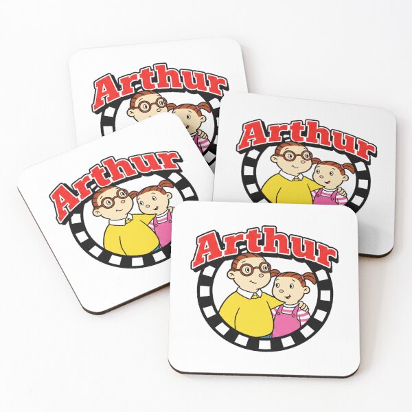 Item preview, Arthur Friends Round Badge Cartoon Style designed and sold by Lucldwellez.