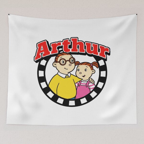 Item preview, Arthur Friends Round Badge Cartoon Style designed and sold by Lucldwellez.