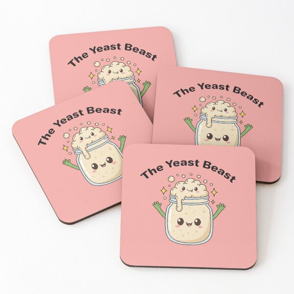 Item preview, The Yeast Beast - Cute Sourdough Starter Design designed and sold by AIEngine.