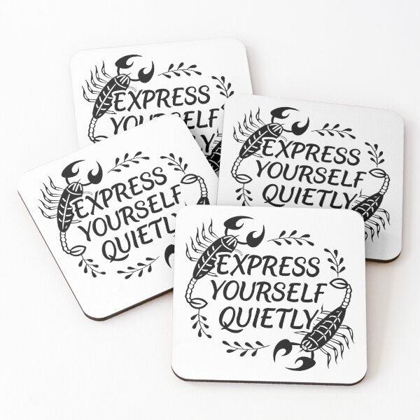 Item preview, Express Yourself Quietly Scorpion Minimalism designed and sold by Jirada.