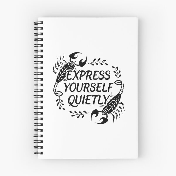 Item preview, Express Yourself Quietly Scorpion Minimalism designed and sold by Jirada.