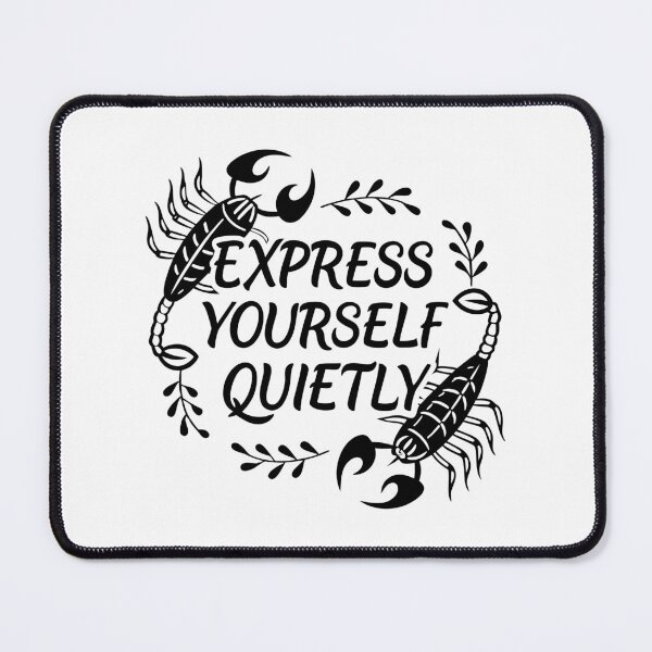 Item preview, Express Yourself Quietly Scorpion Minimalism designed and sold by Jirada.