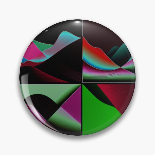 Item preview, four currents solarize 2 colorful geometric abstract design designed and sold by SmashingDeals.