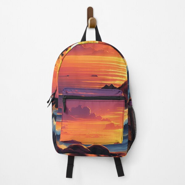 Item preview, Radiant Sunset Over Tropical Waves designed and sold by CASASIS_MERCH.