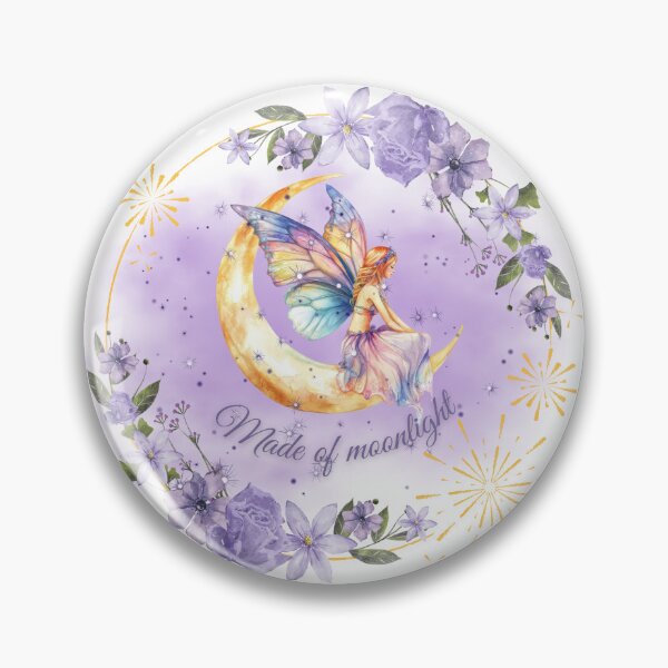 Item preview, Dreamy Moon Girl – Made of Moonlight Aesthetic Art designed and sold by Joy & Art .
