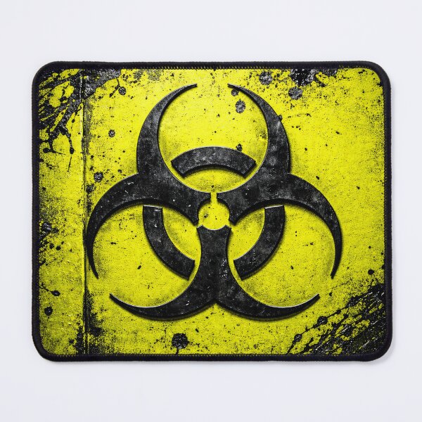 Item preview, Grunge Biohazard Warning Sign designed and sold by Kaleidoscope Print.