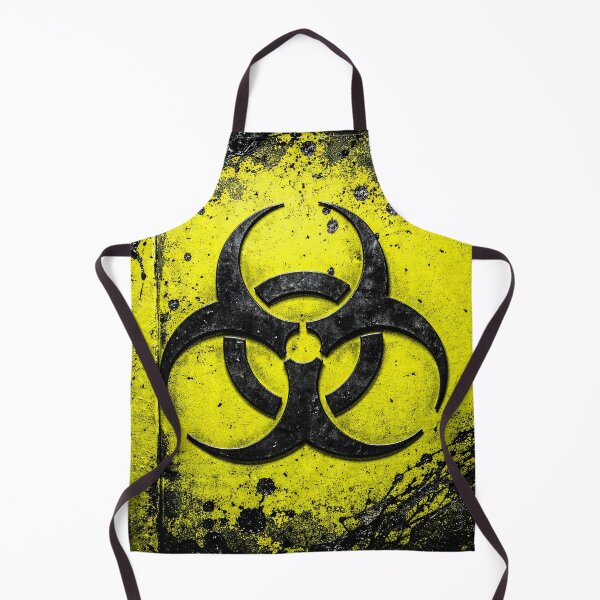Item preview, Grunge Biohazard Warning Sign designed and sold by Kaleidoscope Print.