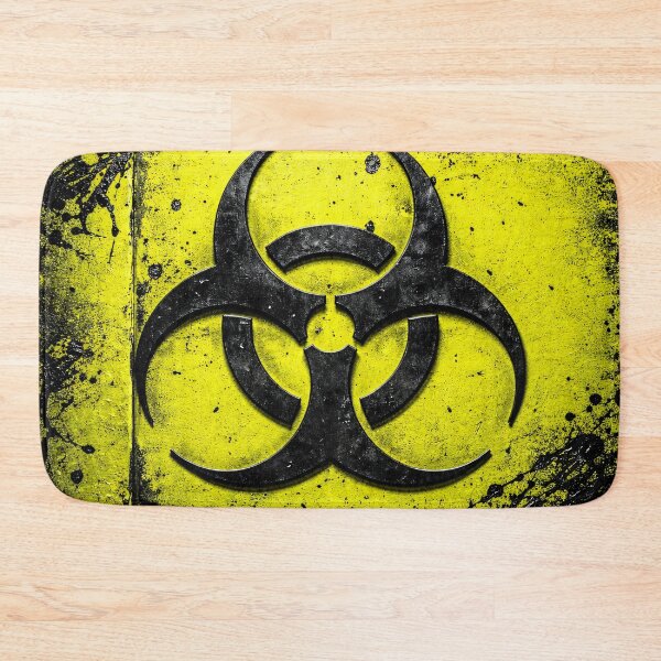 Item preview, Grunge Biohazard Warning Sign designed and sold by Kaleidoscope Print.