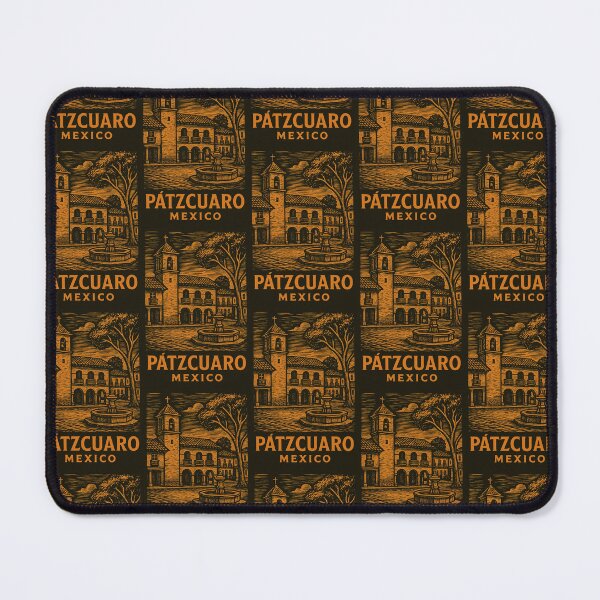 Item preview, Patzcuaro Mexico Linocut Style designed and sold by Thistle-TShop.