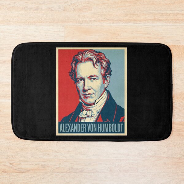 Item preview, Alexander von Humboldt Hope Style Retro Poster Art  designed and sold by Anya Byron.
