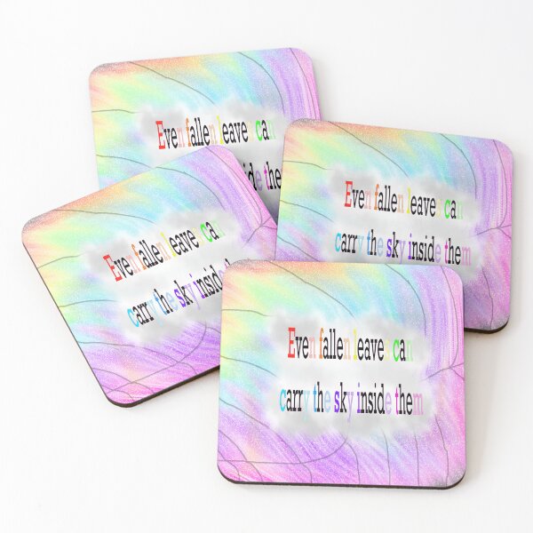 Item preview, Rainbow leaves designed and sold by Sleekfox02356.