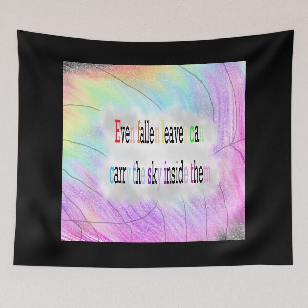 Item preview, Rainbow leaves designed and sold by Sleekfox02356.