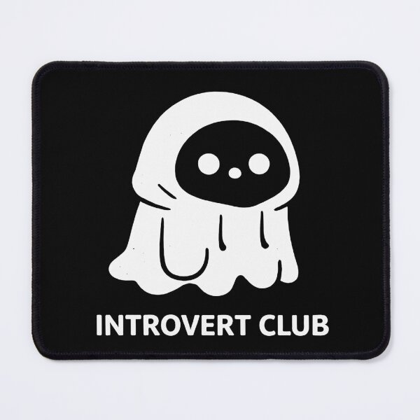 Item preview, Introvert Club – Cute Minimal Introvert T Shirt designed and sold by Ramkumar2025.