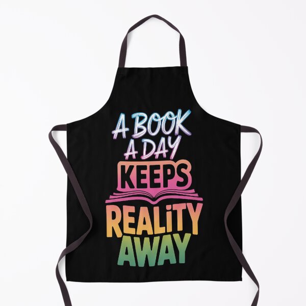 Item preview, Literary Escape A Book A Day Keeps Reality Away designed and sold by brinbotty.