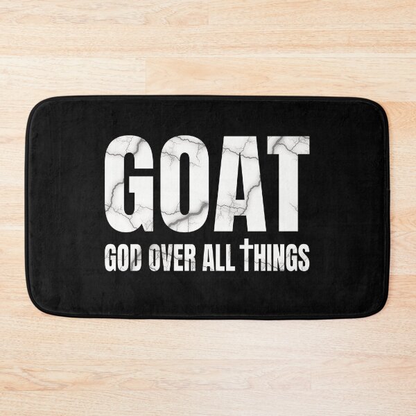 Item preview, GOAT God Over All Things Christian Faith Acronym designed and sold by AdyKurniawan.