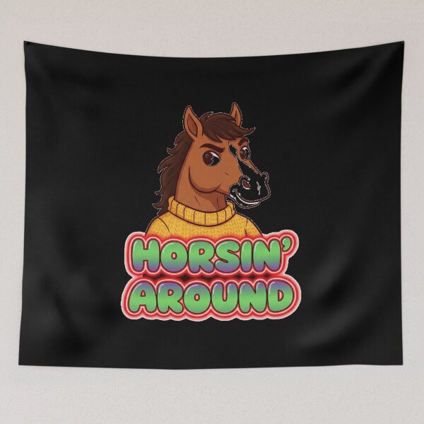 Item preview, BoJack Horseman Horsin Around Classic Logo designed and sold by Virginalstonn.