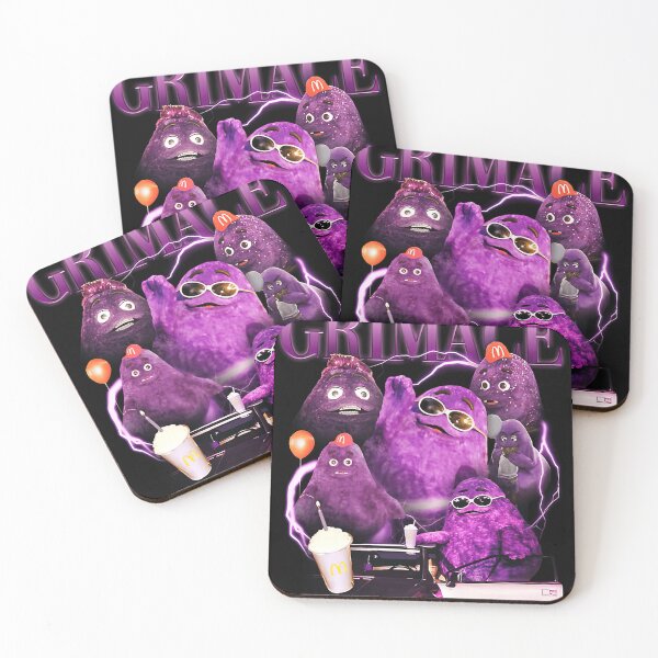 Item preview, Grimace In 90S Y2K Style Tribute designed and sold by animalbeingcute.