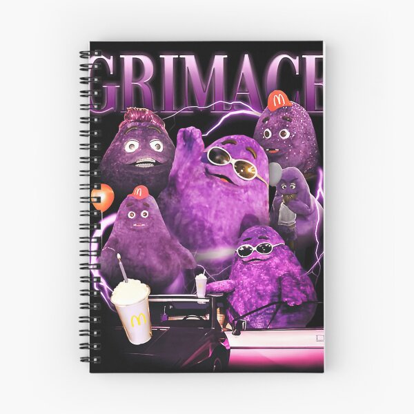 Item preview, Grimace In 90S Y2K Style Tribute designed and sold by animalbeingcute.