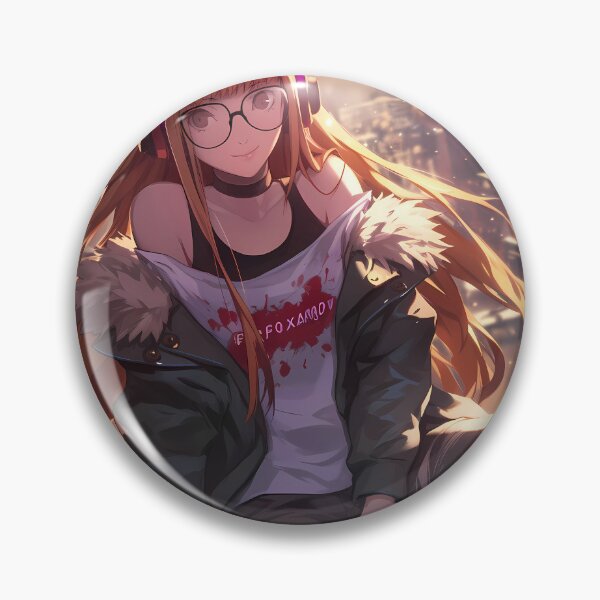 Item preview, Futaba Sakura Persona 5 Game Anime Tech City Girl designed and sold by CarlosBender.