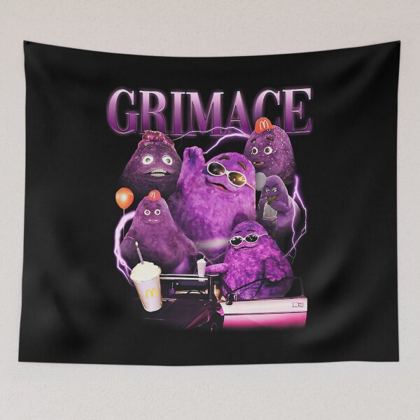 Item preview, Grimace In 90S Y2K Style Tribute designed and sold by animalbeingcute.