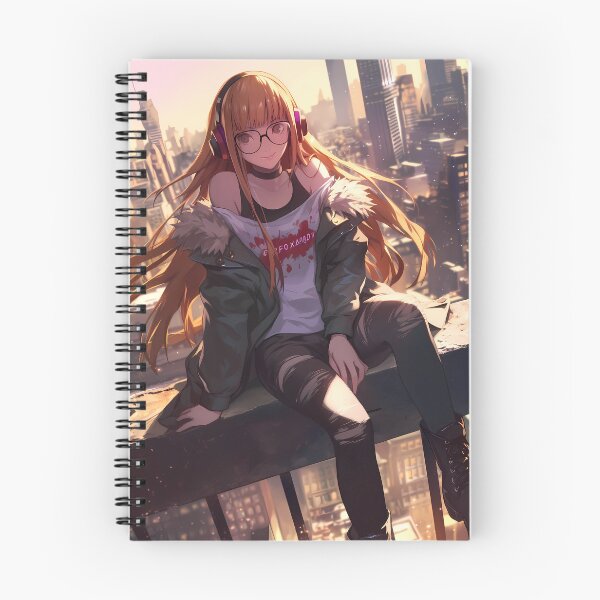 Item preview, Futaba Sakura Persona 5 Game Anime Tech City Girl designed and sold by CarlosBender.