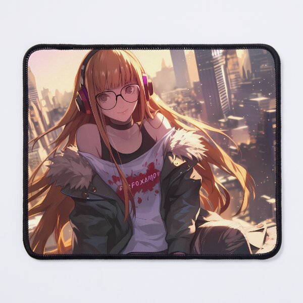 Item preview, Futaba Sakura Persona 5 Game Anime Tech City Girl designed and sold by CarlosBender.