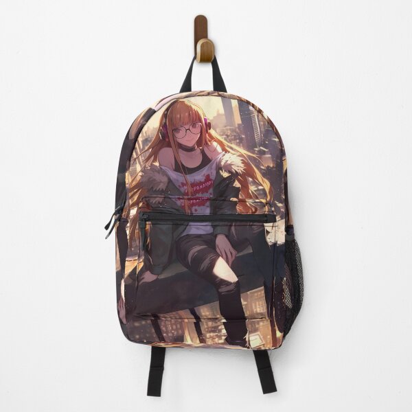 Item preview, Futaba Sakura Persona 5 Game Anime Tech City Girl designed and sold by CarlosBender.