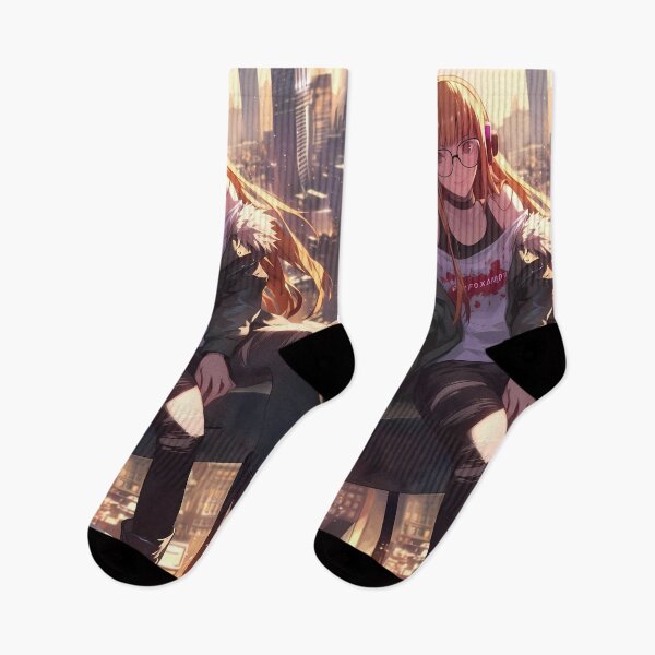 Item preview, Futaba Sakura Persona 5 Game Anime Tech City Girl designed and sold by CarlosBender.