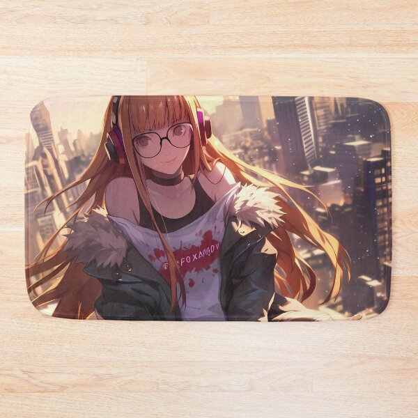 Item preview, Futaba Sakura Persona 5 Game Anime Tech City Girl designed and sold by CarlosBender.
