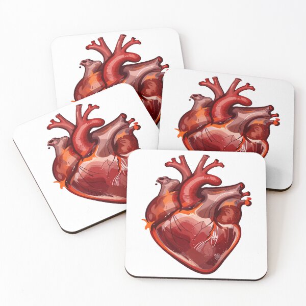 Item preview, Burning Anatomical Heart designed and sold by myforestfog.